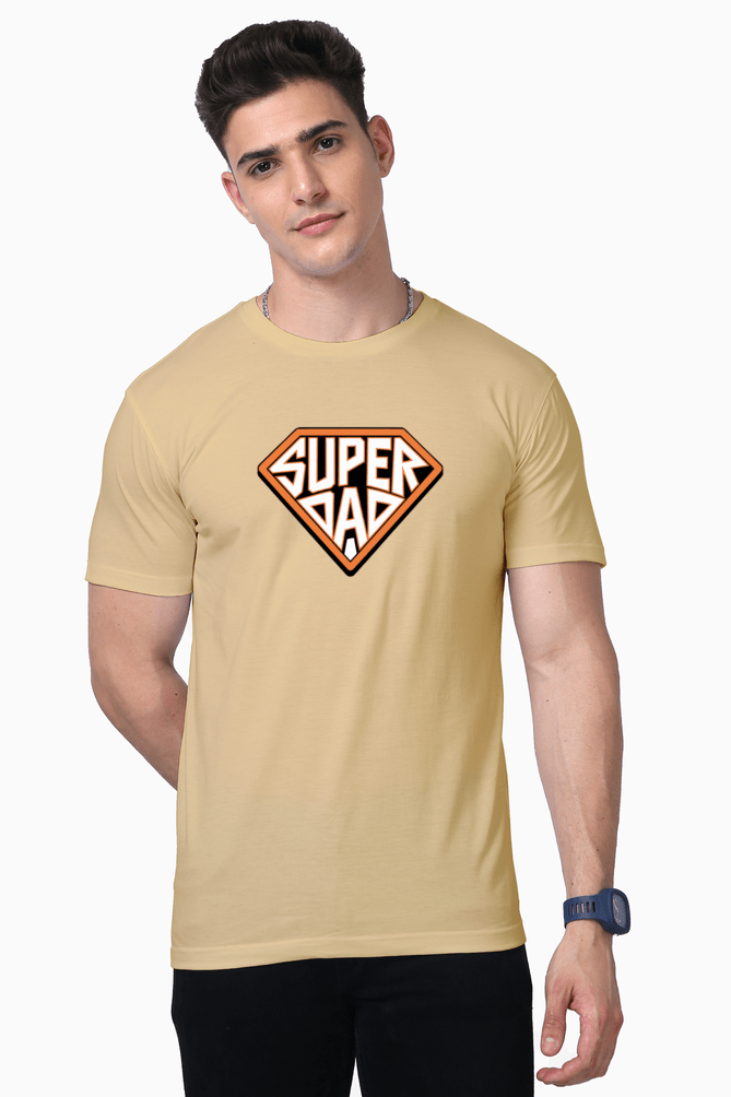 Super Dad Logo Premium Supima Cotton Unisex Tee - Unfiltered