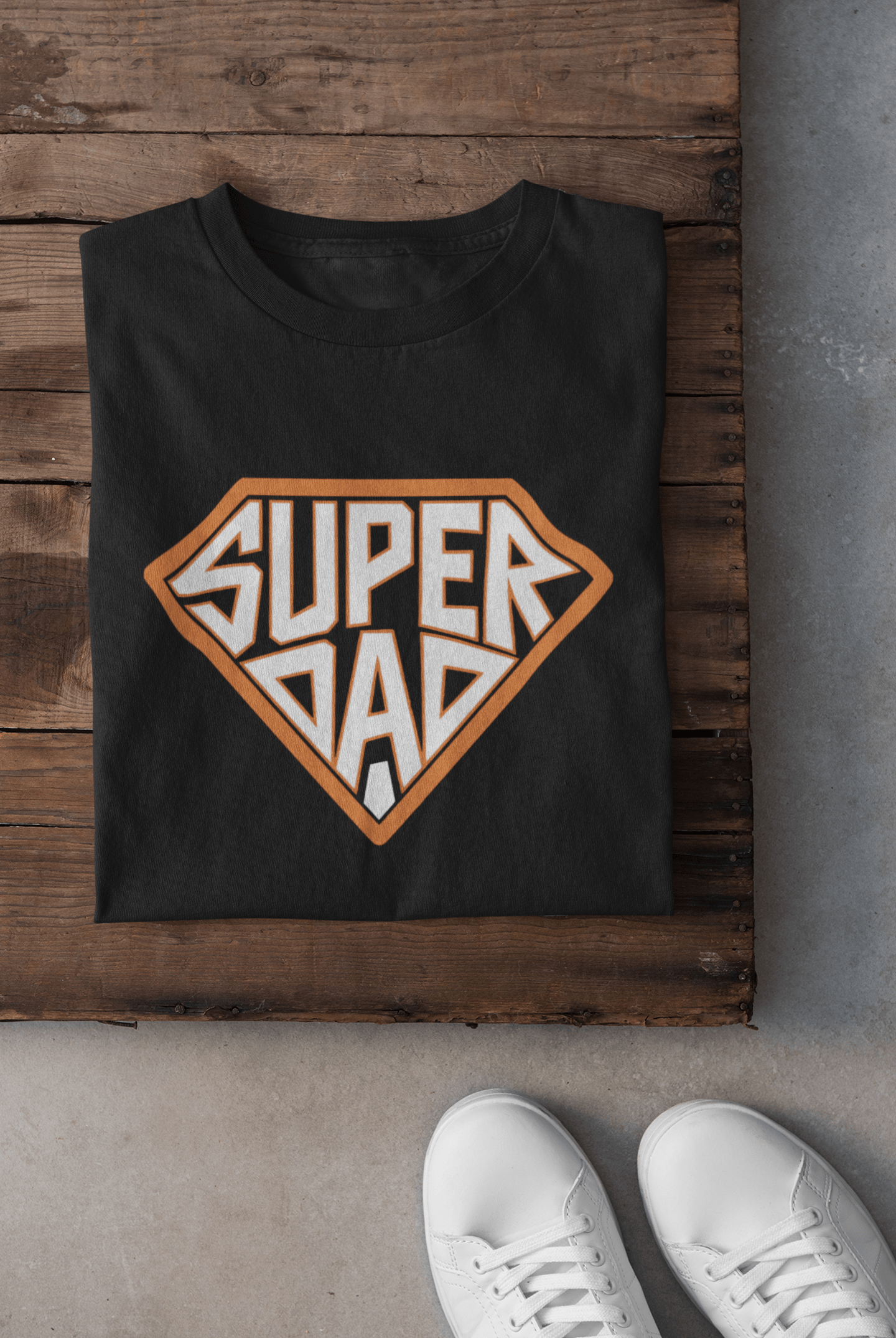 Super Dad Logo Premium Supima Cotton Unisex Tee - Unfiltered