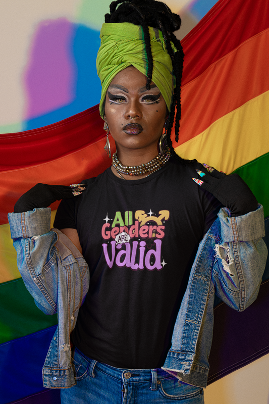 All Genders are Valid Unisex Classic Crew T-Shirt - Unfiltered