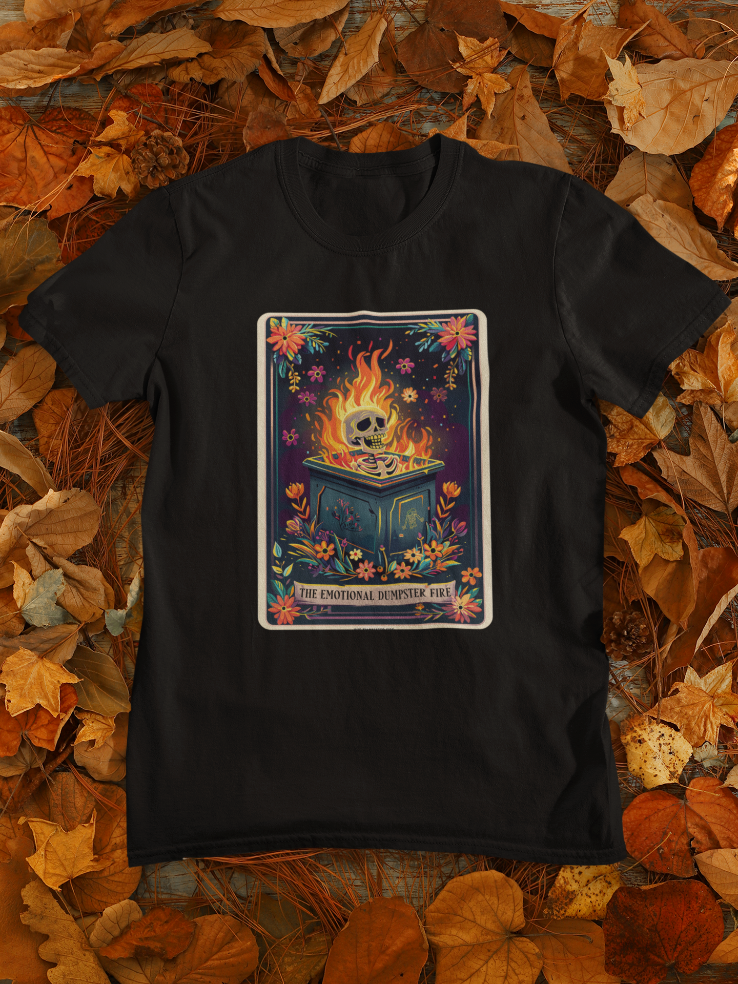 The Emotional Dumpster Tarot Card Unisex T-shirt