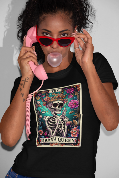 The Drama Queen Tarot Card T-Shirt for women| Unfilttered