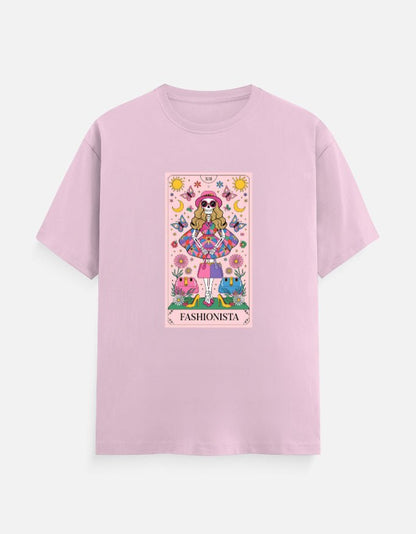 The Fashionista light pink Unisex Classic Crew T-Shirt | Unfiltered - Unfiltered