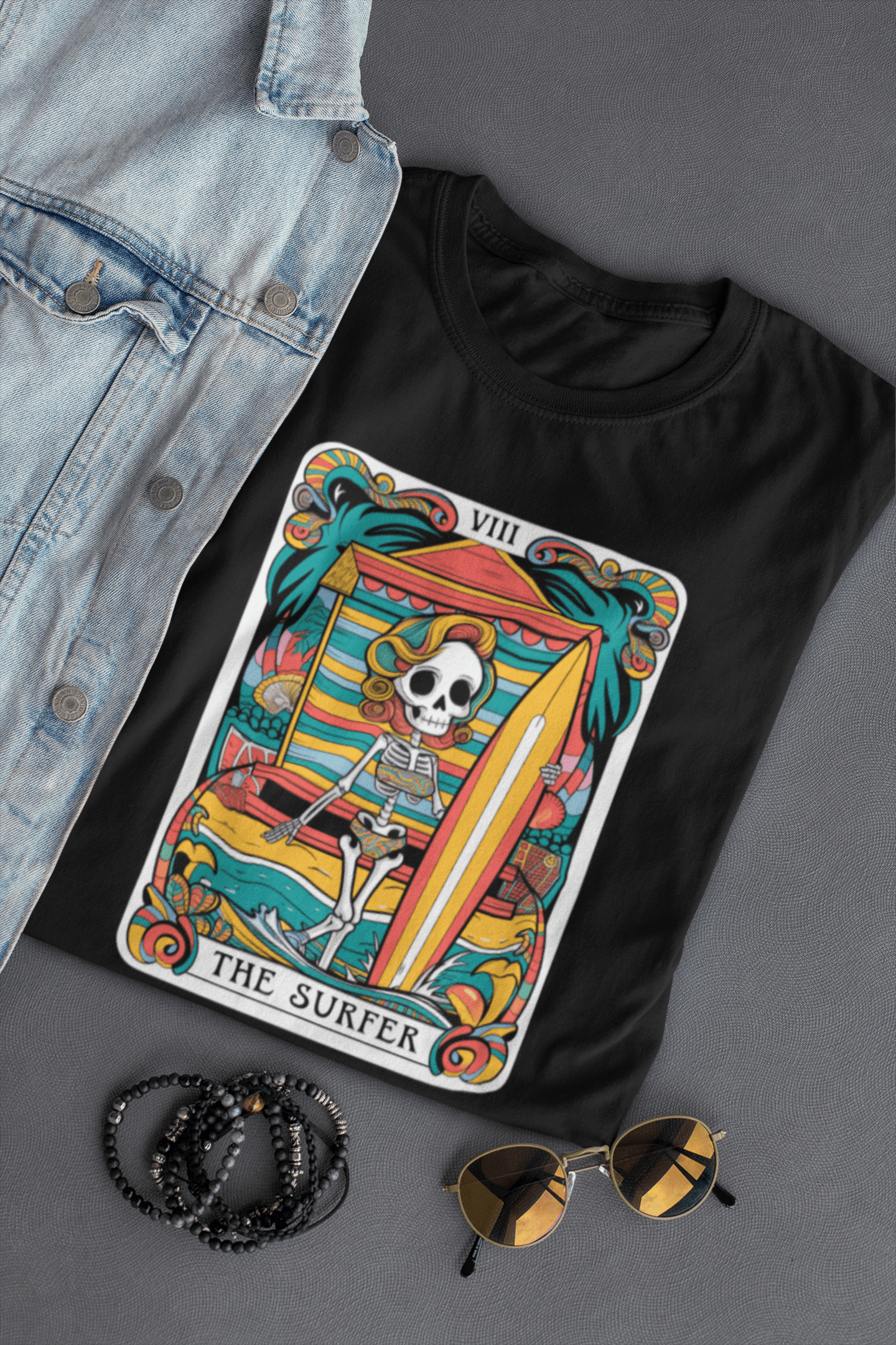 The Surfer Girl Unisex Classic Crew T-Shirt |Unfiltered - Unfiltered