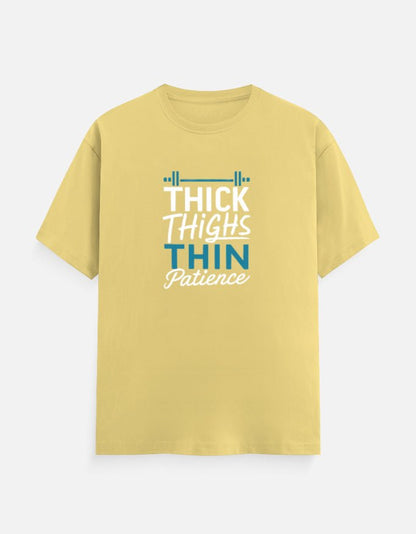 Thick Thighs Thin Patience Unisex Classic Crew T-Shirt | - Unfiltered