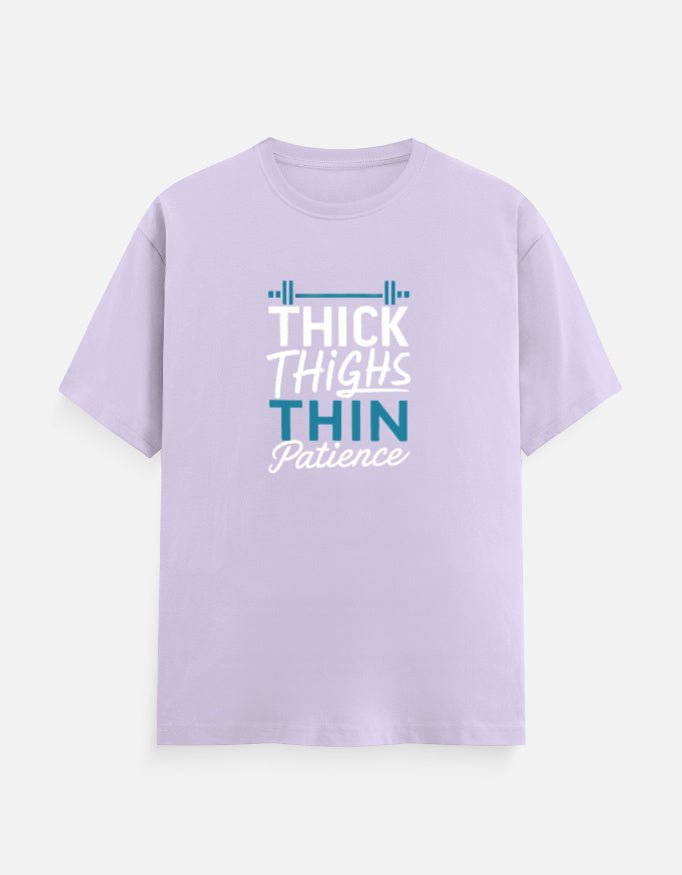 Thick Thighs Thin Patience Unisex Classic Crew T-Shirt | - Unfiltered