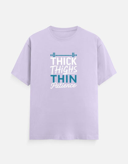 Thick Thighs Thin Patience Unisex Classic Crew T-Shirt | - Unfiltered