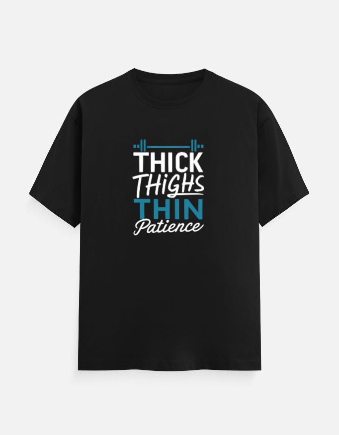 Thick Thighs Thin Patience Unisex Classic Crew T-Shirt | - Unfiltered