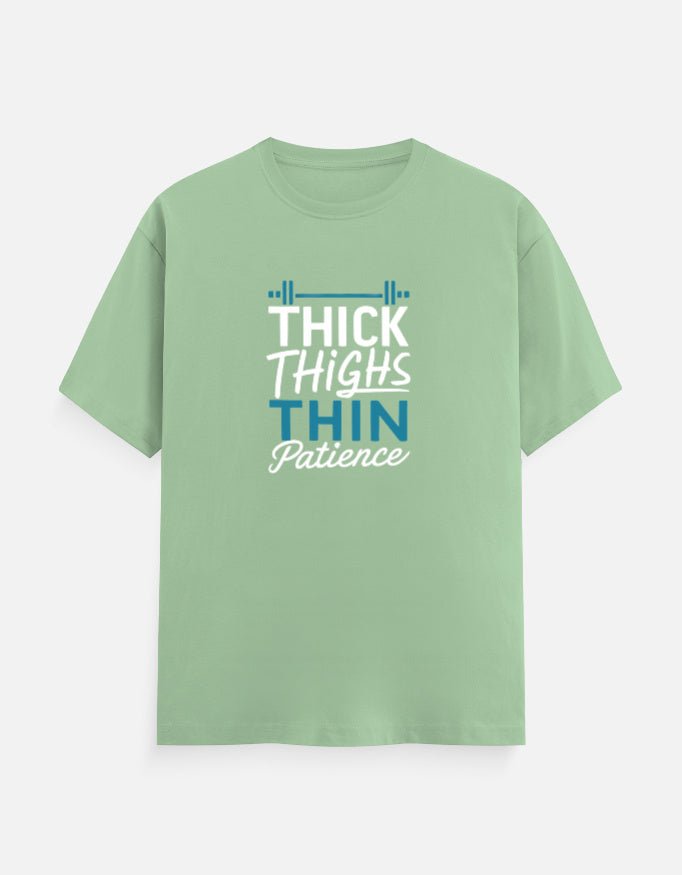 Thick Thighs Thin Patience Unisex Classic Crew T-Shirt | - Unfiltered