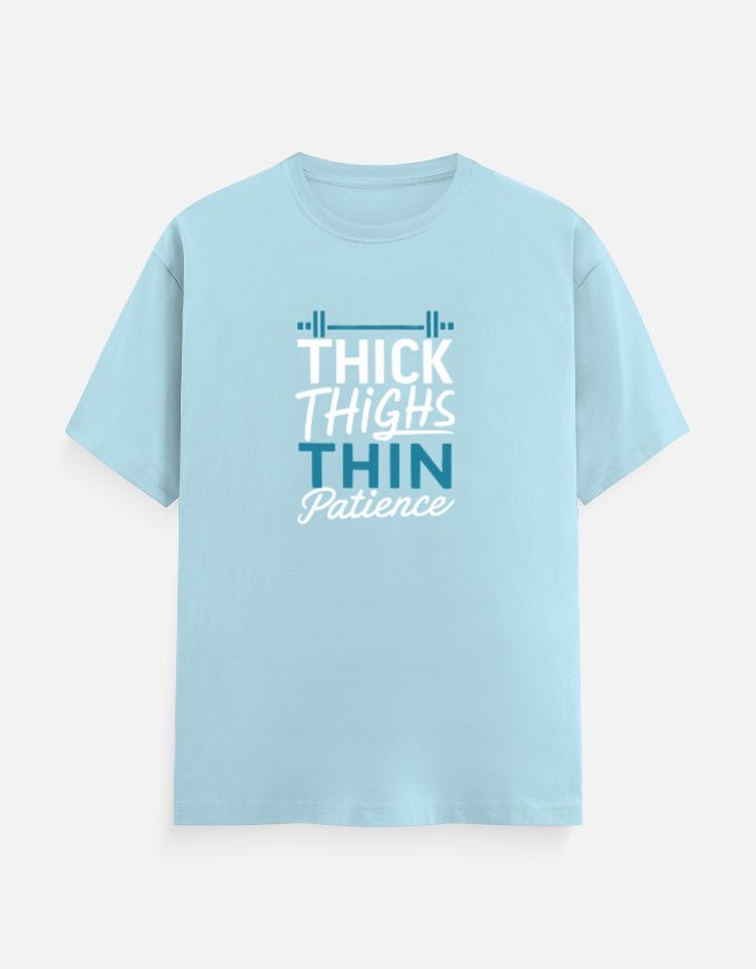 Thick Thighs Thin Patience Unisex Classic Crew T-Shirt | - Unfiltered