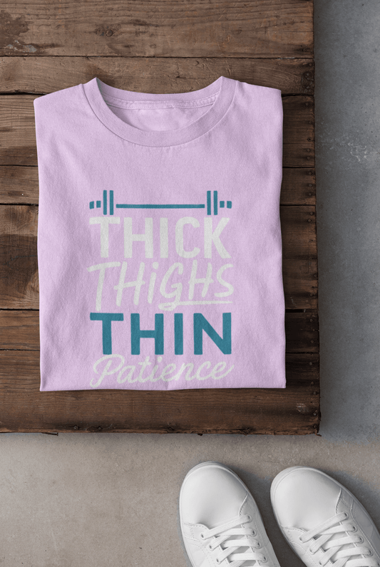 Thick Thighs Thin Patience Unisex Classic Crew T-Shirt | - Unfiltered