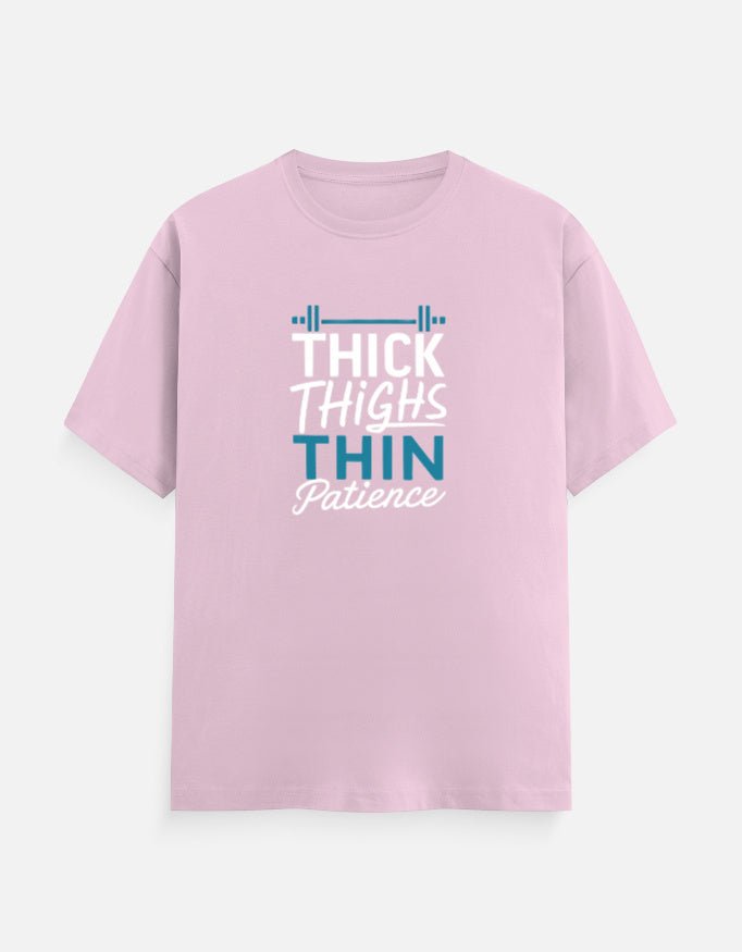 Thick Thighs Thin Patience Unisex Classic Crew T-Shirt | - Unfiltered
