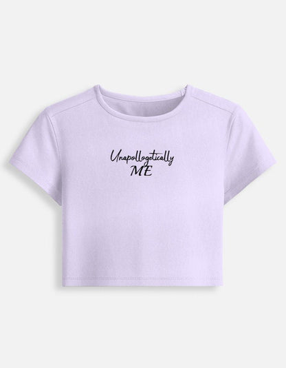Unapologetically Me (2) Baby Tee | Unfiltered - Unfiltered